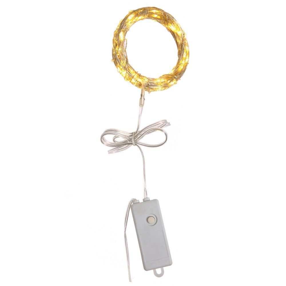 GAEM Электрогирлянда (200 теп бел), L2050 W0,2 H0,2 см