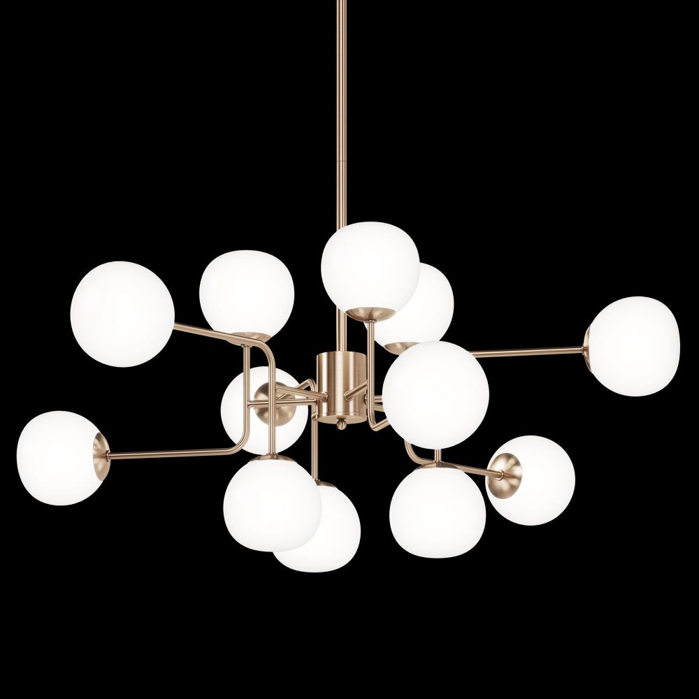 Люстра на штанге Maytoni Erich MOD221-PL-12-G