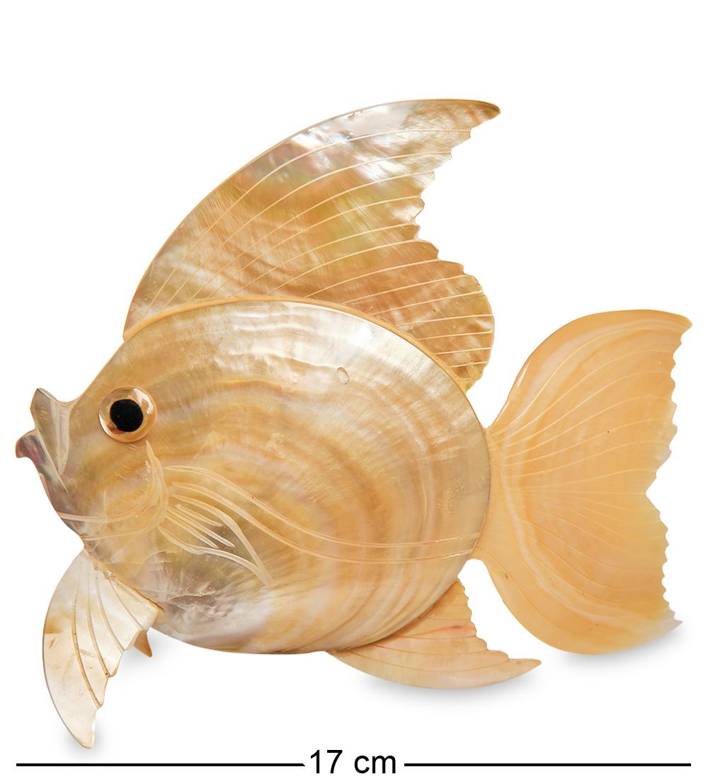 Decor and Gift 54-008-02 Декоративное изделие из перламутра «Рыба»