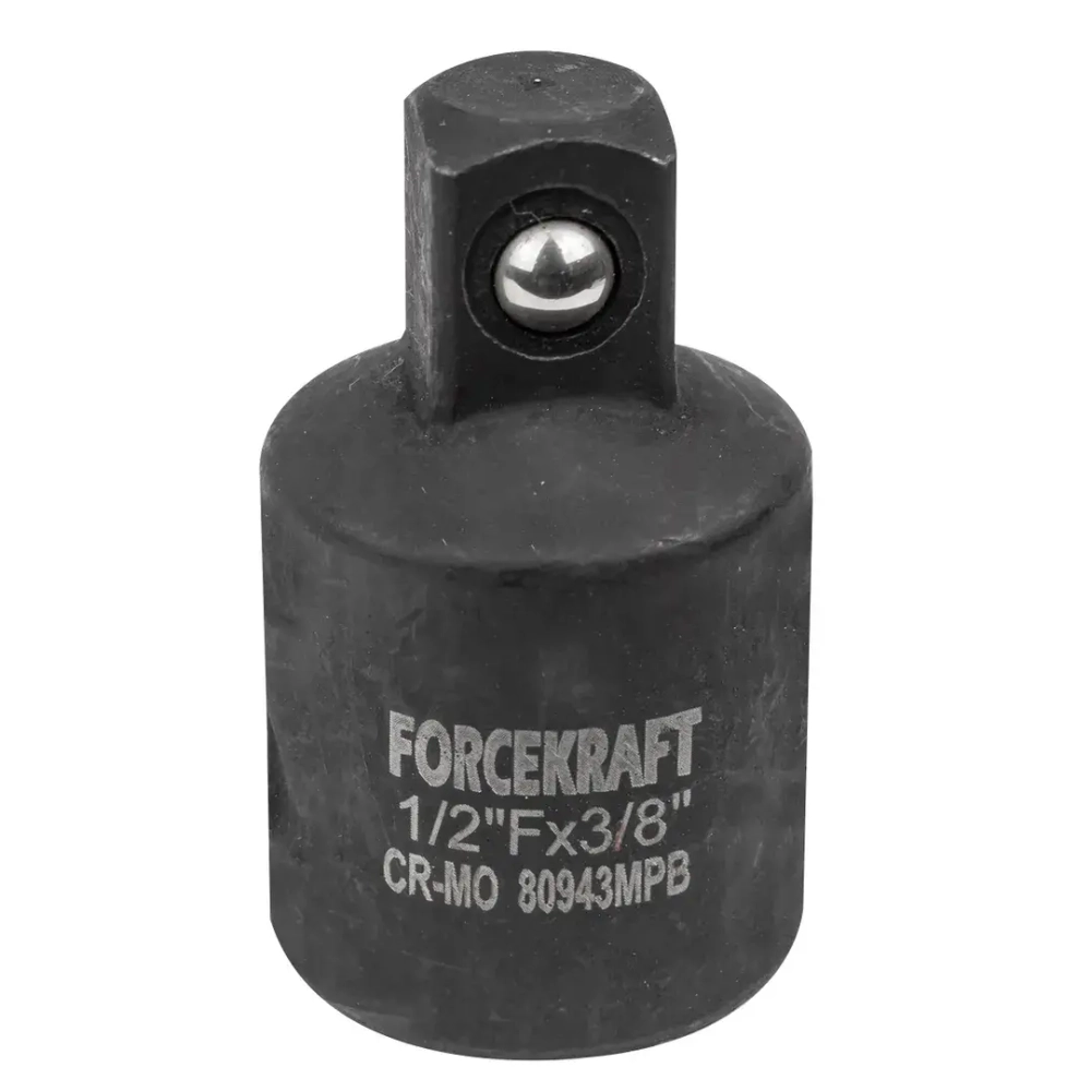 Адаптер-переходник ударный 1/2''(F)х3/8''(M) FORCEKRAFT FK-80943MPB