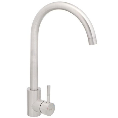 Смеситель для кухни, Frap, с картриджем, нерж, F40899