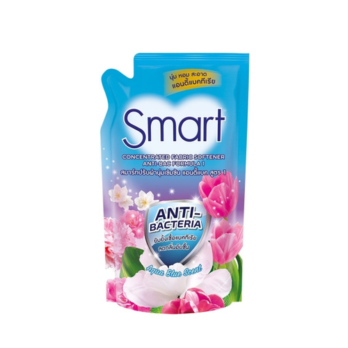 Концентрированный кондиционер для белья С АНТИБАКТЕРИАЛЬНЫМ ЭФФЕКТОМ Свежий морской аромат Smart Concentrated Fabric Softener Anti-Bag Formula 1 Anti-Bacteria Acva Blue Scent Fineline