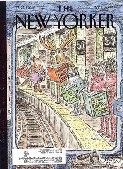 Журнал The New Yorker 04-04-2011, обложка