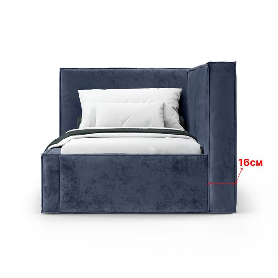 Кровать Bever ЛЕВАЯ 120 с подъемным механизмом Nebby 030