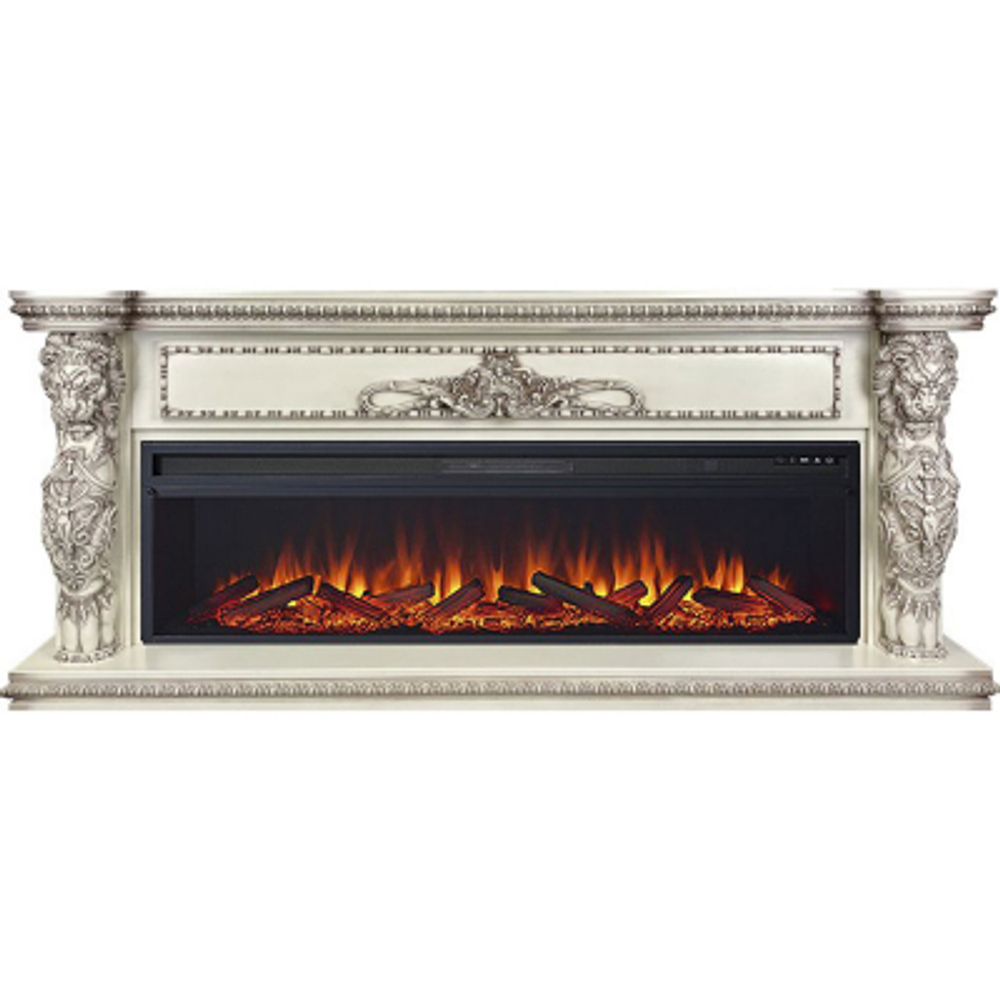 Портал Royal Flame windsor очаги vision 60 слоновая кость 188,5х40х82 см