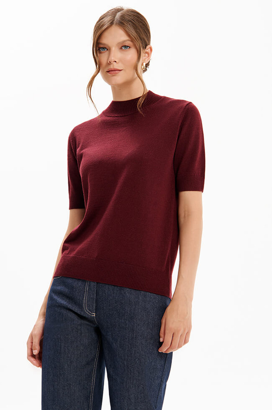 23436 Джемпер женский (бордовый)