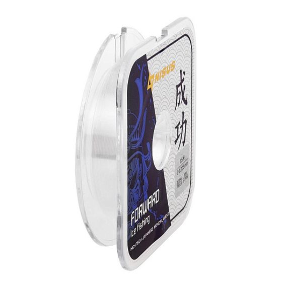 Леска FORWARD ICE FISHING 0,203mm/50m Nylon Transparent (N-FIF-0.203-50) Nisus