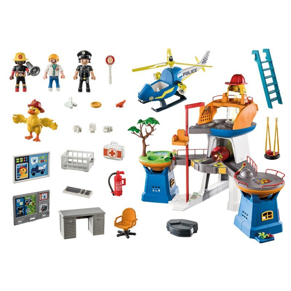 Playmobil - Штаб-квартира Duck On Call 70910