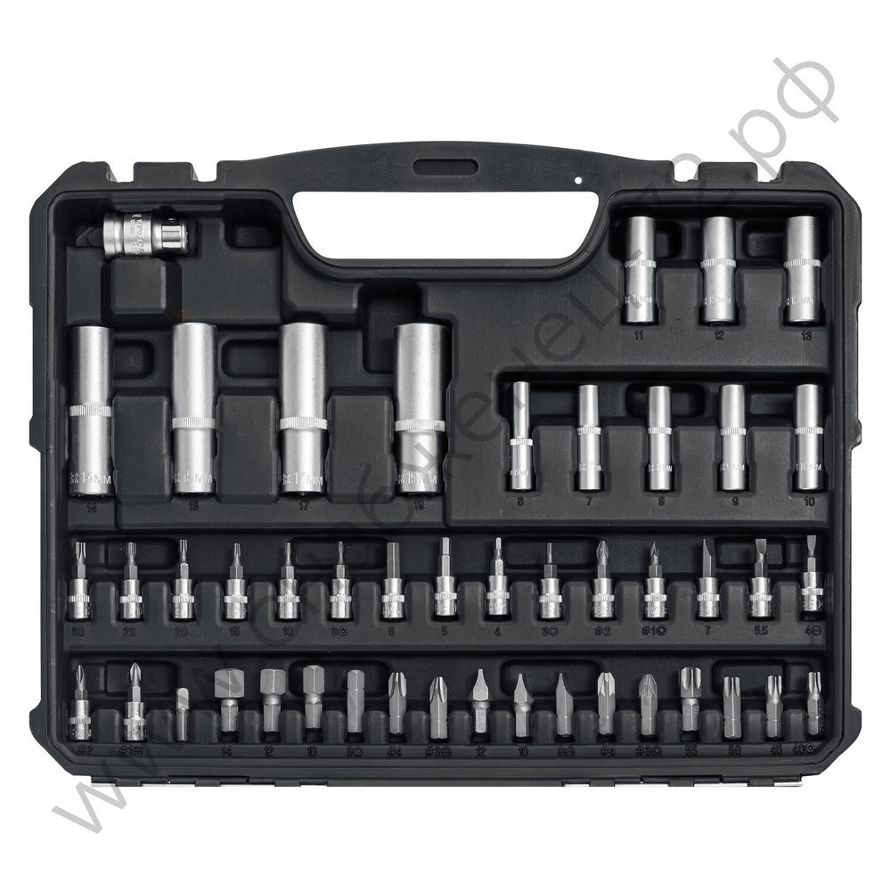 STAYER AUTO 94, 94 предм., (1/2″+1/4″), универсальный набор инструмента, Professional (27760-H94)