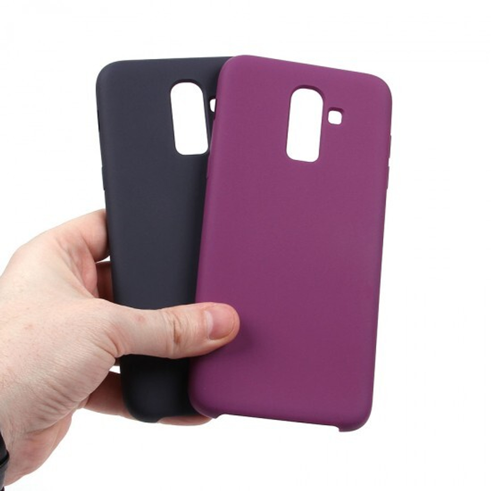 Панель Soft Touch для Samsung Galaxy J8 (2018), 007002 Темно-синий