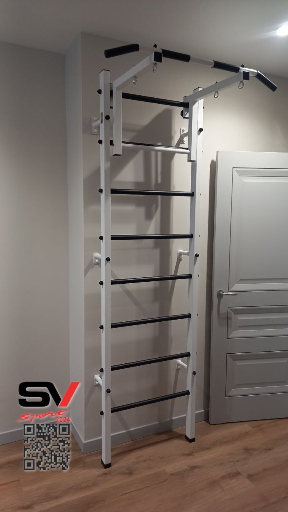 Монтаж шведской стенки Sv Sport в пеноблочные, газоблочные стены