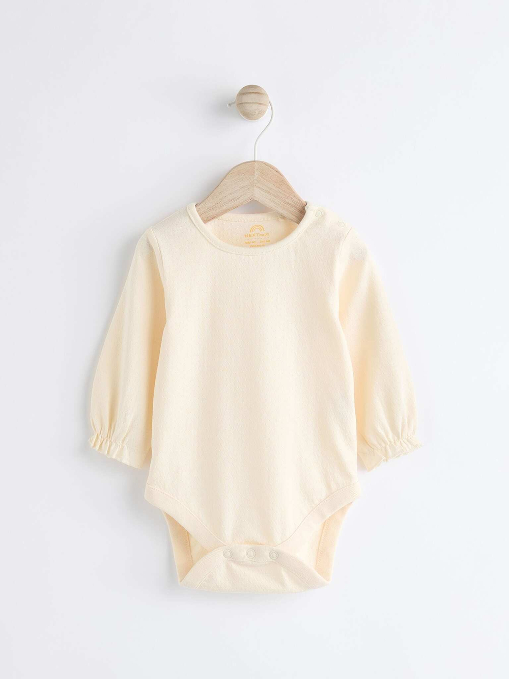 Комбинезон и боди в комплекте для малышей Next Q94-927, Горчичный, Молочный