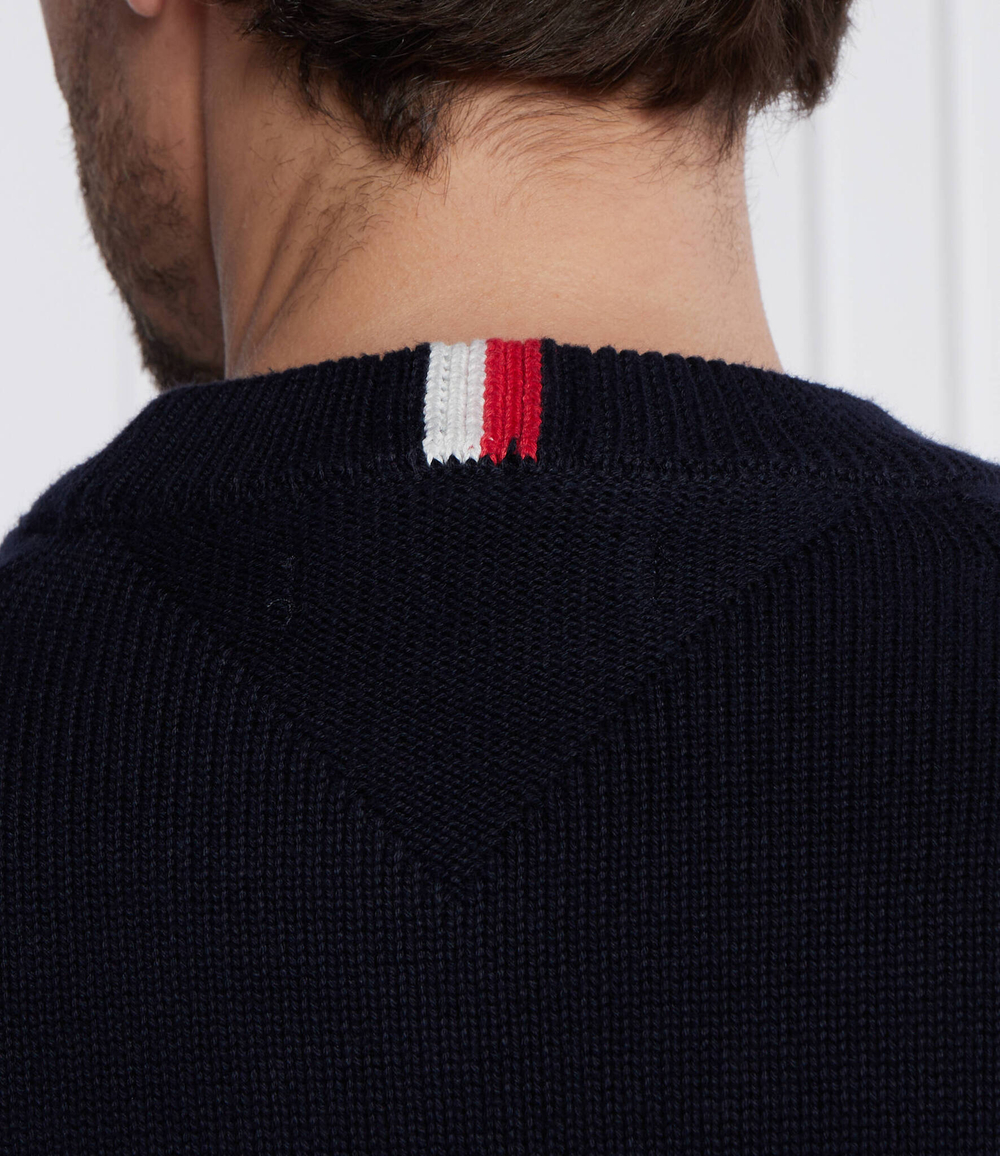 Свитер Tommy Hilfiger - темно-синий(MW0MW33134)