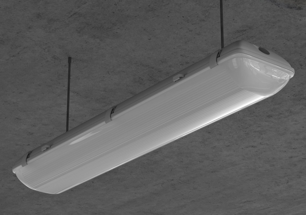 Светильник LED Арктик мини (ЛСП 2х18) 17Вт 5000К IP65 2200Лм Опал 655х125х105мм DARKLUM