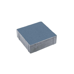 Тротуарная плитка КВАДРАТ 200х200 мм - Стандарт Синий