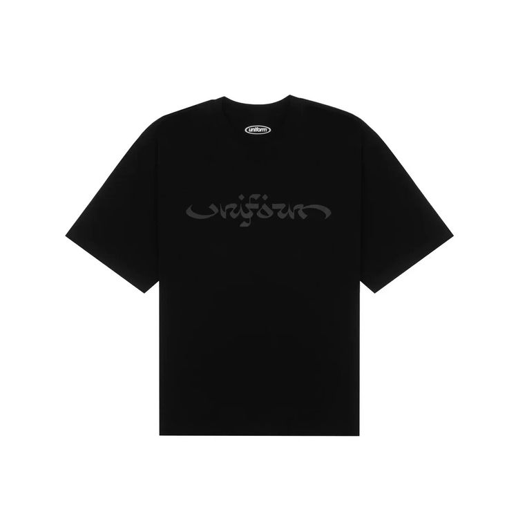 Футболка UNIFORM Relaxed Heavy Arabic, черный