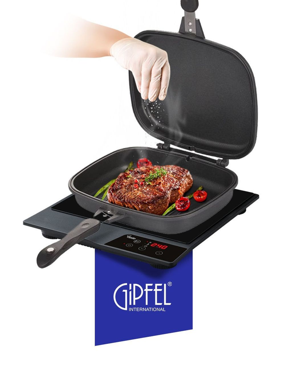 Алюминиевая сковорода Gipfel Caleffi 0712 32 см