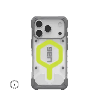 UAG Pathfinder Clear with MagSafe Series Case for Apple iPhone 17 Pro Active Neon (Жёлтый)