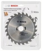 Пильный диск Eco for wood 190x20/16x1,4 мм BOSCH 2608644378