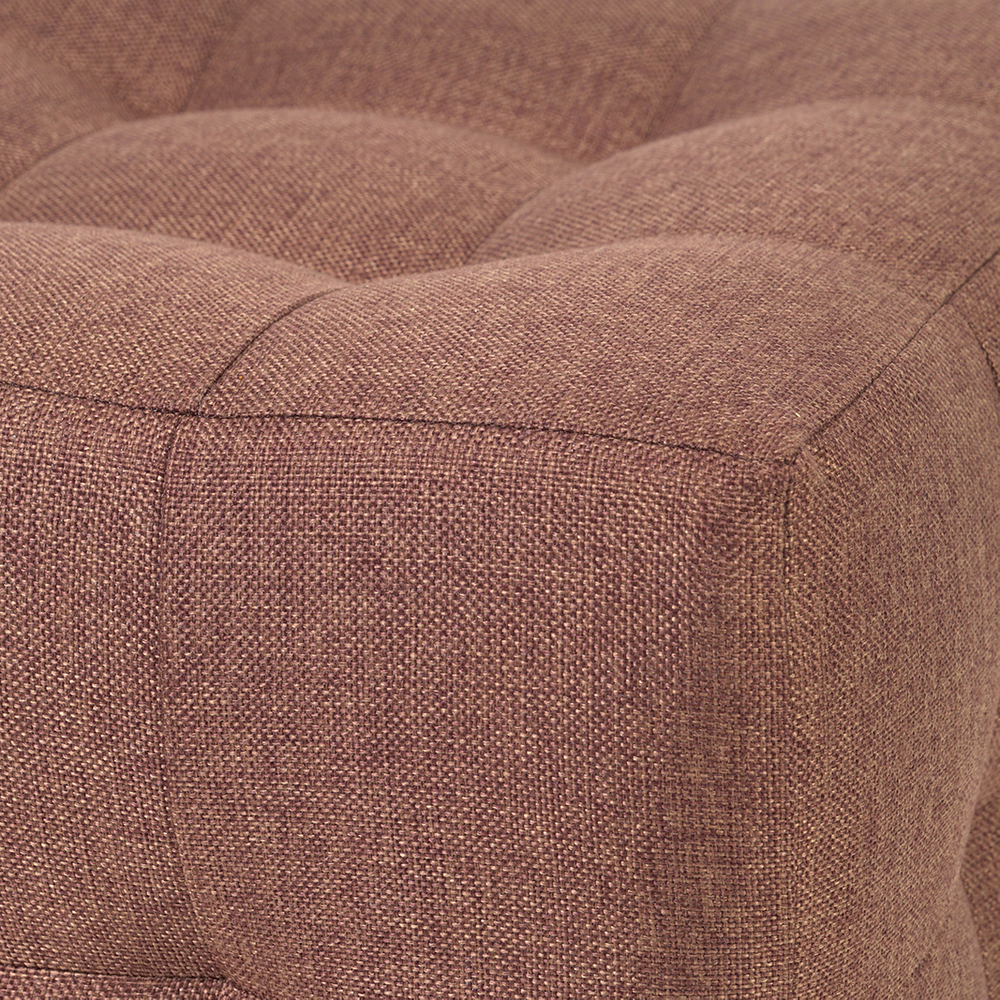 Пуф Лотос Коричневый Рогожка