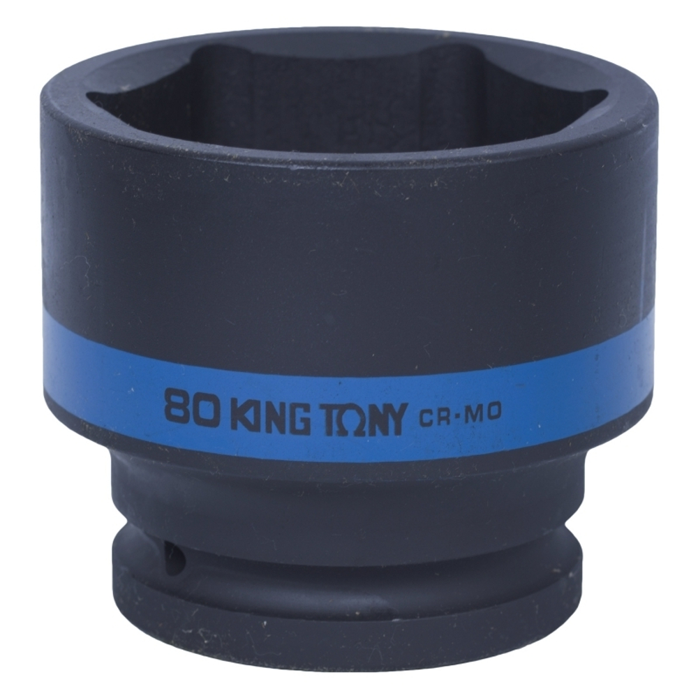 Головка торцевая ударная шестигранная 1&quot;, 80 мм KING TONY 853580M