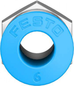 Штуцер цанговый Festo QS-1/8-6