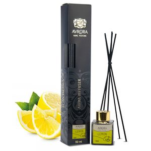 Аромадиффузор Avrora  Home Perfume LEMON 50 мл/шт 12 шт/кор