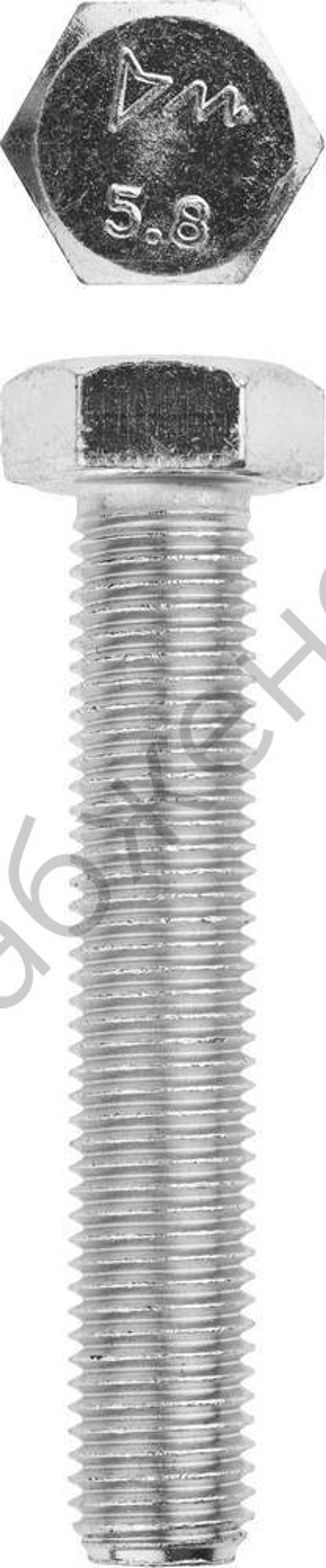 ЗУБР ГОСТ 7798-70 кл. пр. 5.8, M16 x 90 мм, болт оцинкованный, 5 кг (303080-16-090)
