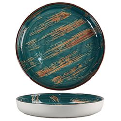 Тарелка с бортом d 19,5 см h2,6 см   Dark Green P.L. Proff Cuisine [6]