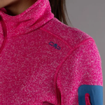 Толстовка флисовая CMP Women's Fleece Knit Tech 3H14746 Jacket, артикул 3H14746, цвет ORCHIDEA-LOTUS (09CR)