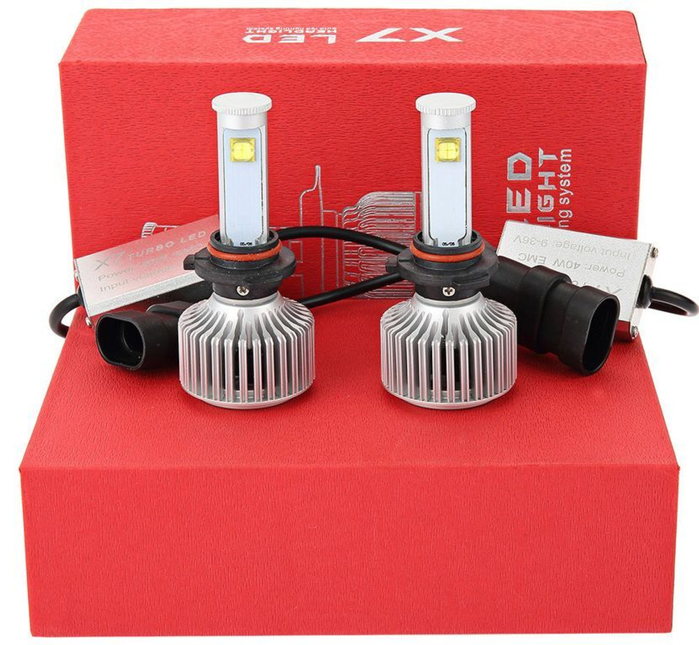 Светодиодная лампа HB3/9005 X7 Led, комплект 2шт.