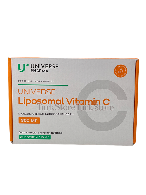 Липосомальный витамин C Universe Pharma - 20 стеклянных флаконов