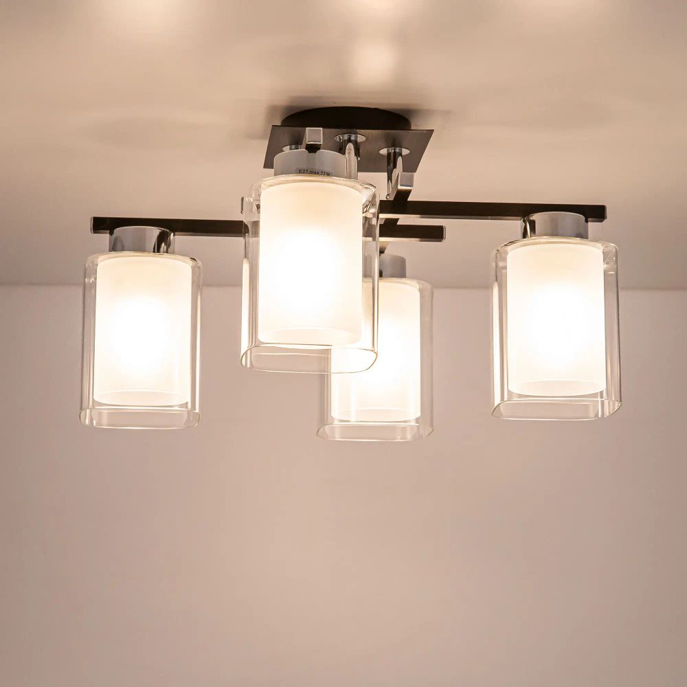 Citilux Диез CL111141 Люстра потолочная Чёрная