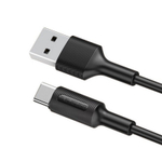 Кабель USB - TypeC BOROFONE BX1 (черный) 1м