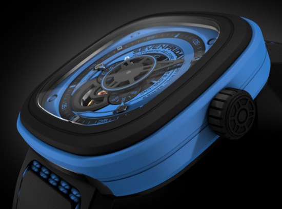 Наручные часы SEVENFRIDAY P1-04 Blue