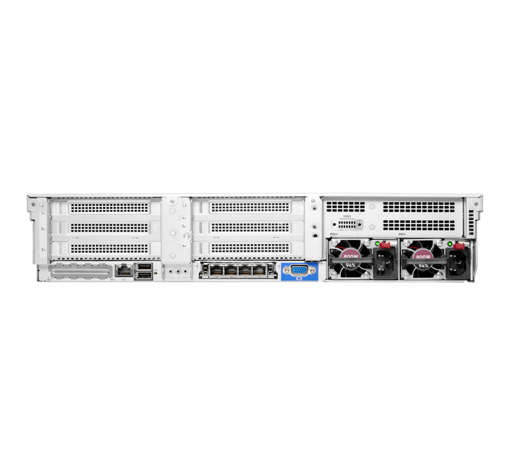 Стоечный сервер - HP Enterprise ProLiant DL380  Gen10 Plus, 2U, 8x 2.5“, 1x Xeon[4314] 16 Cores, 32Gb, P43358-B21