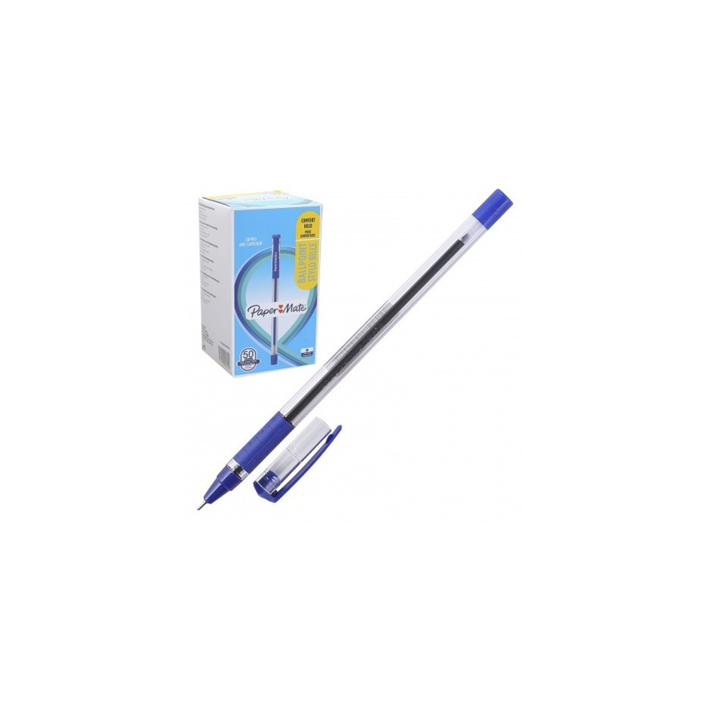 Набор Ручкек Paper Mate Brite BP набор 5шт. шар., d=0.7мм синяя 2084414