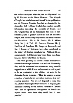Marks and Monograms On Pottery and Porcelain | William Chaffers
