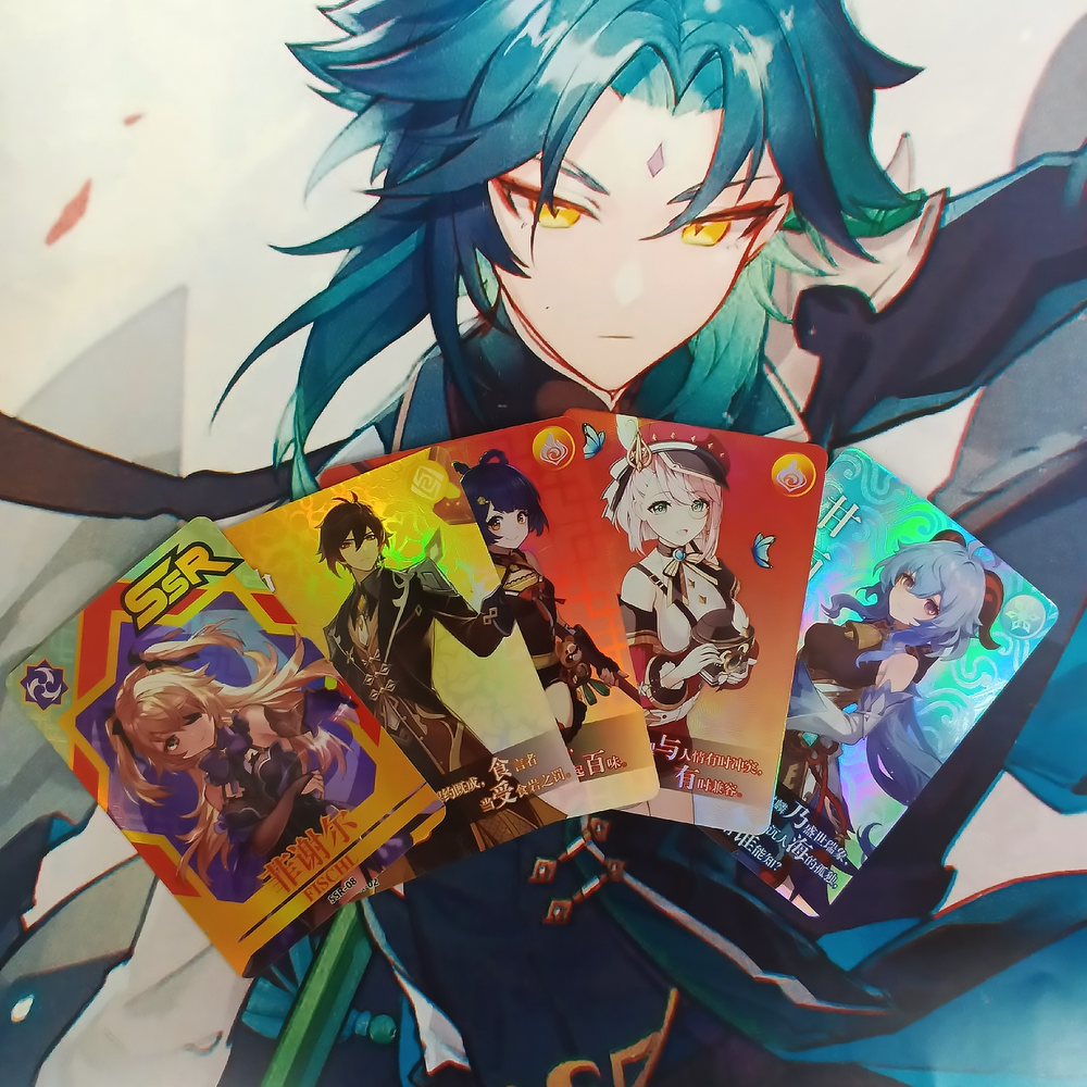 Коллекционные карточки "Геншин Импакт / Genshin Impact (В пакете)"