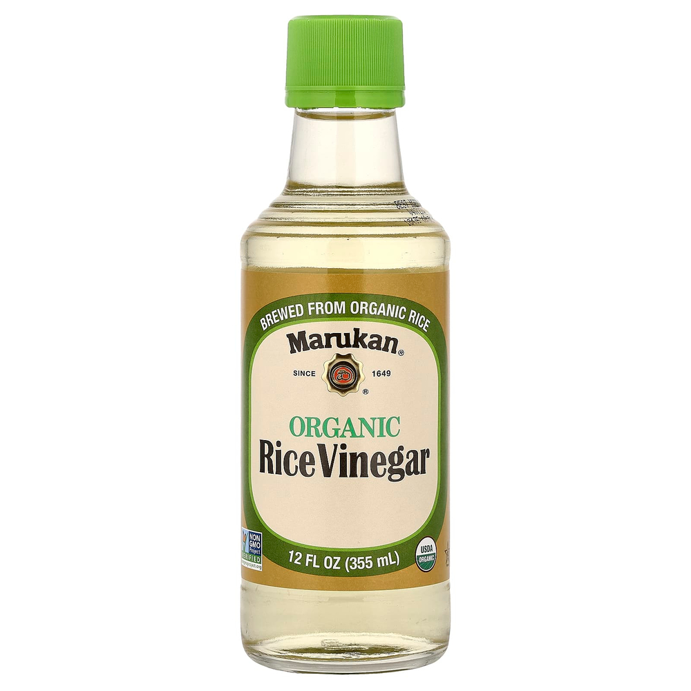 Marukan, Органический рисовый уксус, 355 мл (12 жидк. унц.)
