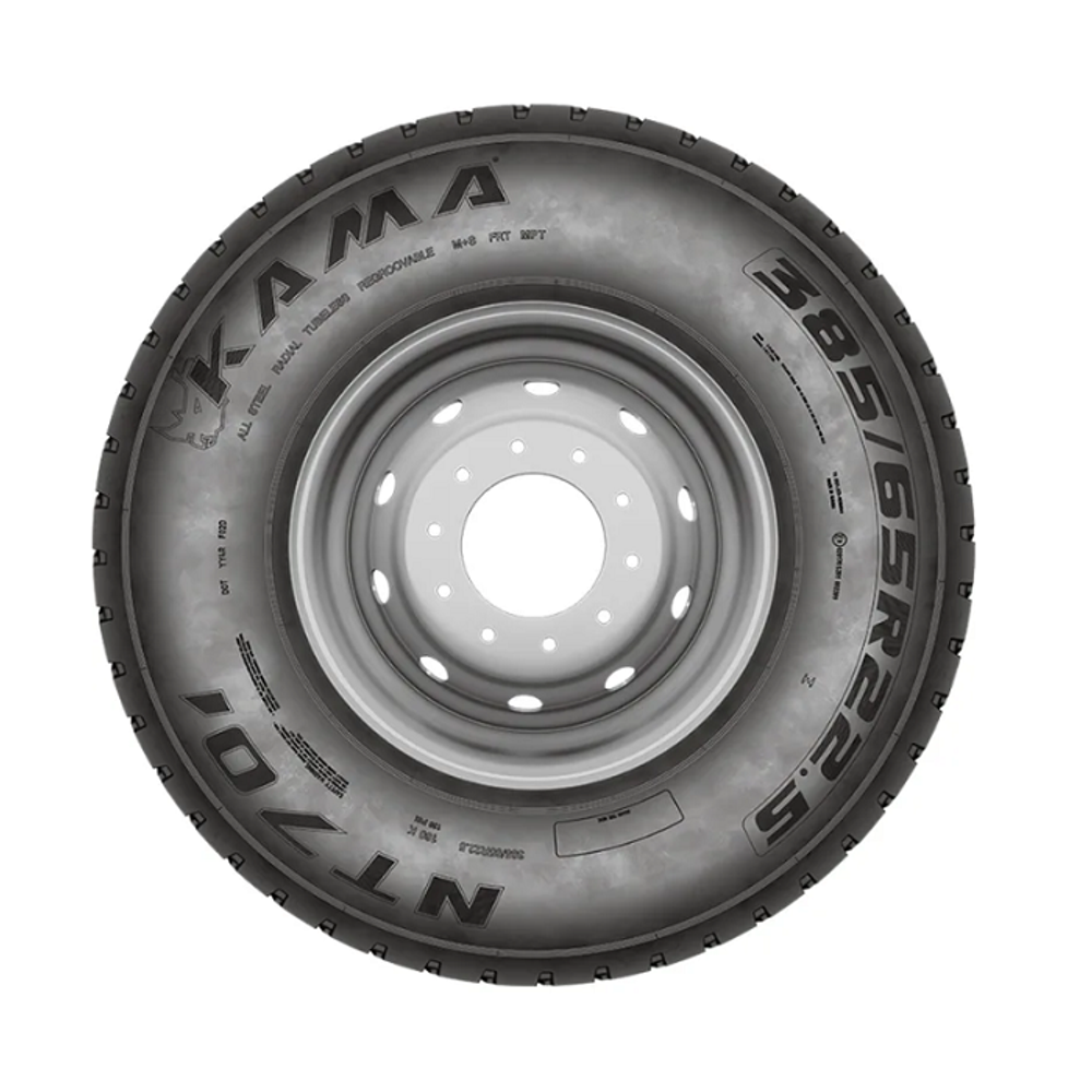 Грузовая шина Кама NT 701 385/65 R22,5 160K Прицепная ось