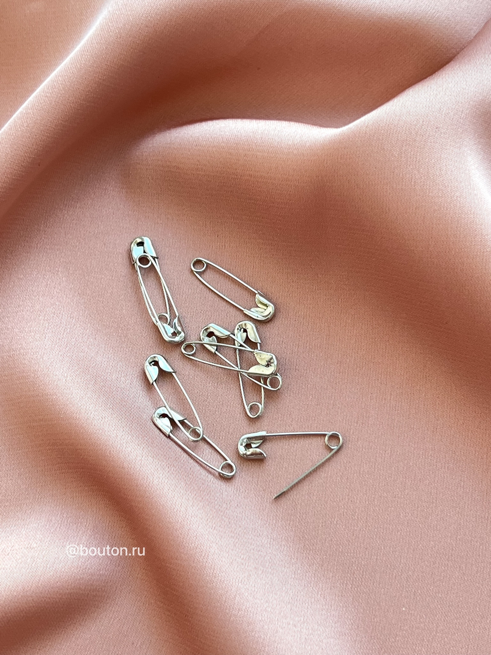 Булавки английские серебро