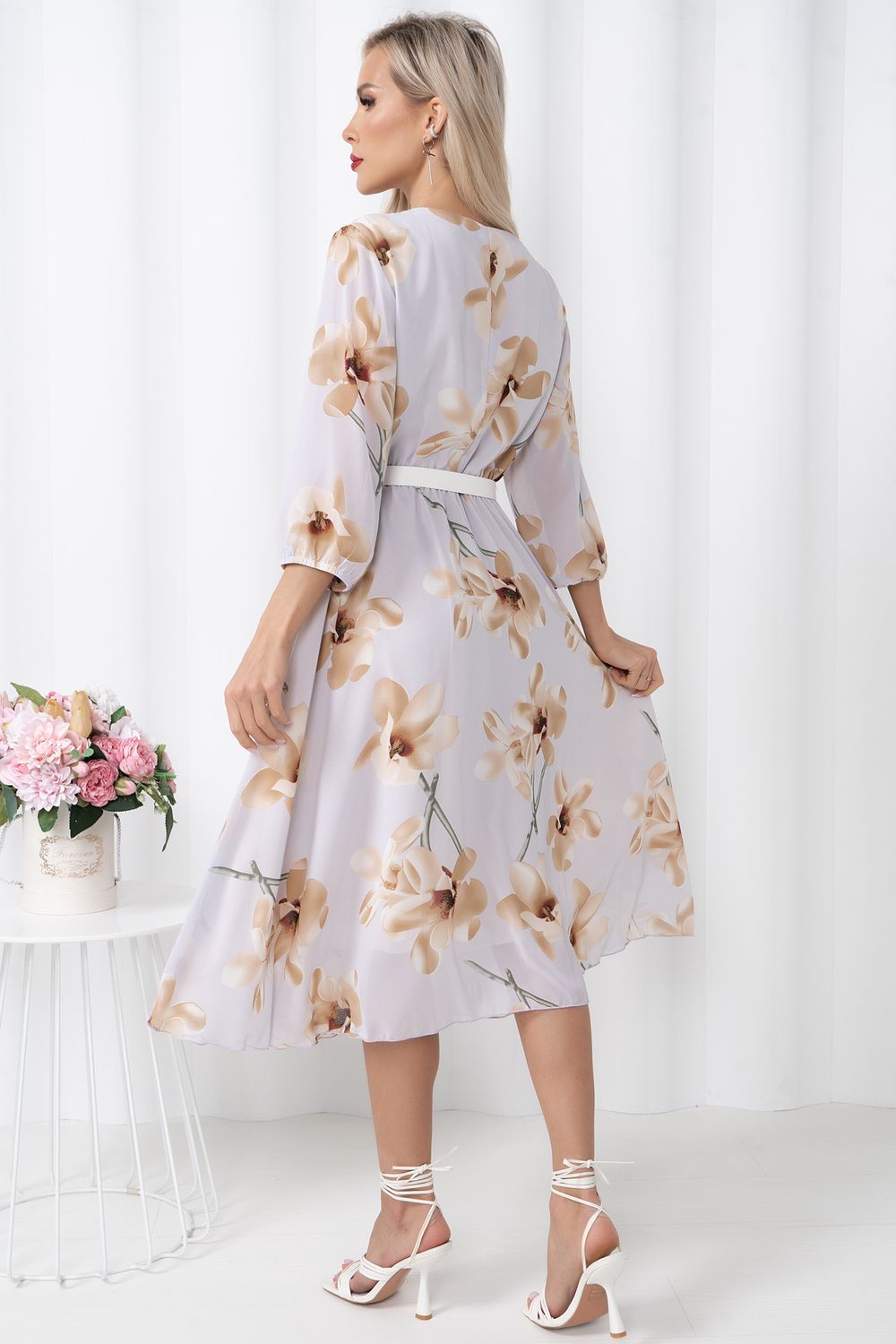 Платье Эрин (пудровая сирень) Р11-1216/2 Nikol