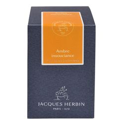 Ароматизированные чернила во флаконе Herbin Prestige 50 мл Ambre insouciance янтарные (14741JT) 2