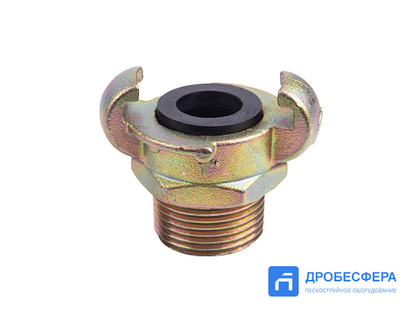 Сцепление стальное кулачковое KAG 10 1" наружная резьба GN-KAG-10