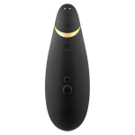 Черный вакуумно-волновой клиторальный стимулятор Womanizer Premium 2 Black WZ212SG9
