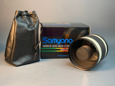 Samyang 500mm f/6.3 DX Mirror Lens
