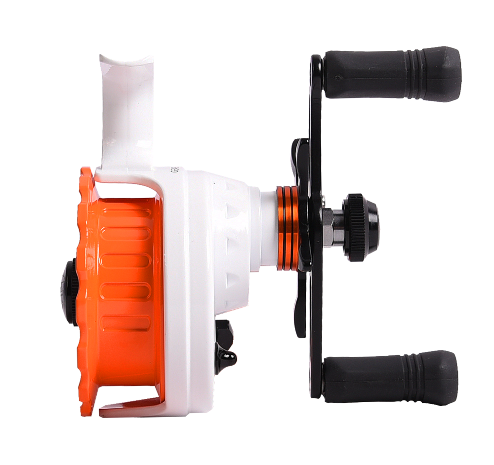 Катушка инерционная (зимняя) Black Side ICE ZEAL OR/WH (4+1 подш.)