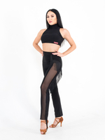 Брюки с бахромой для танцев