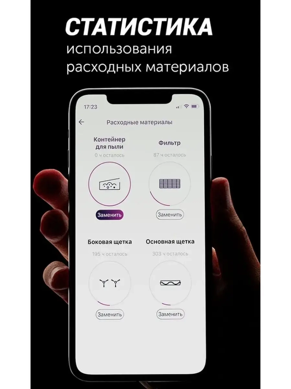 Умный робот-пылесос WI-FI, помощники, сухая/влажная уборка